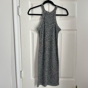 Streetwear Society Charcoal Knit Midi Dress